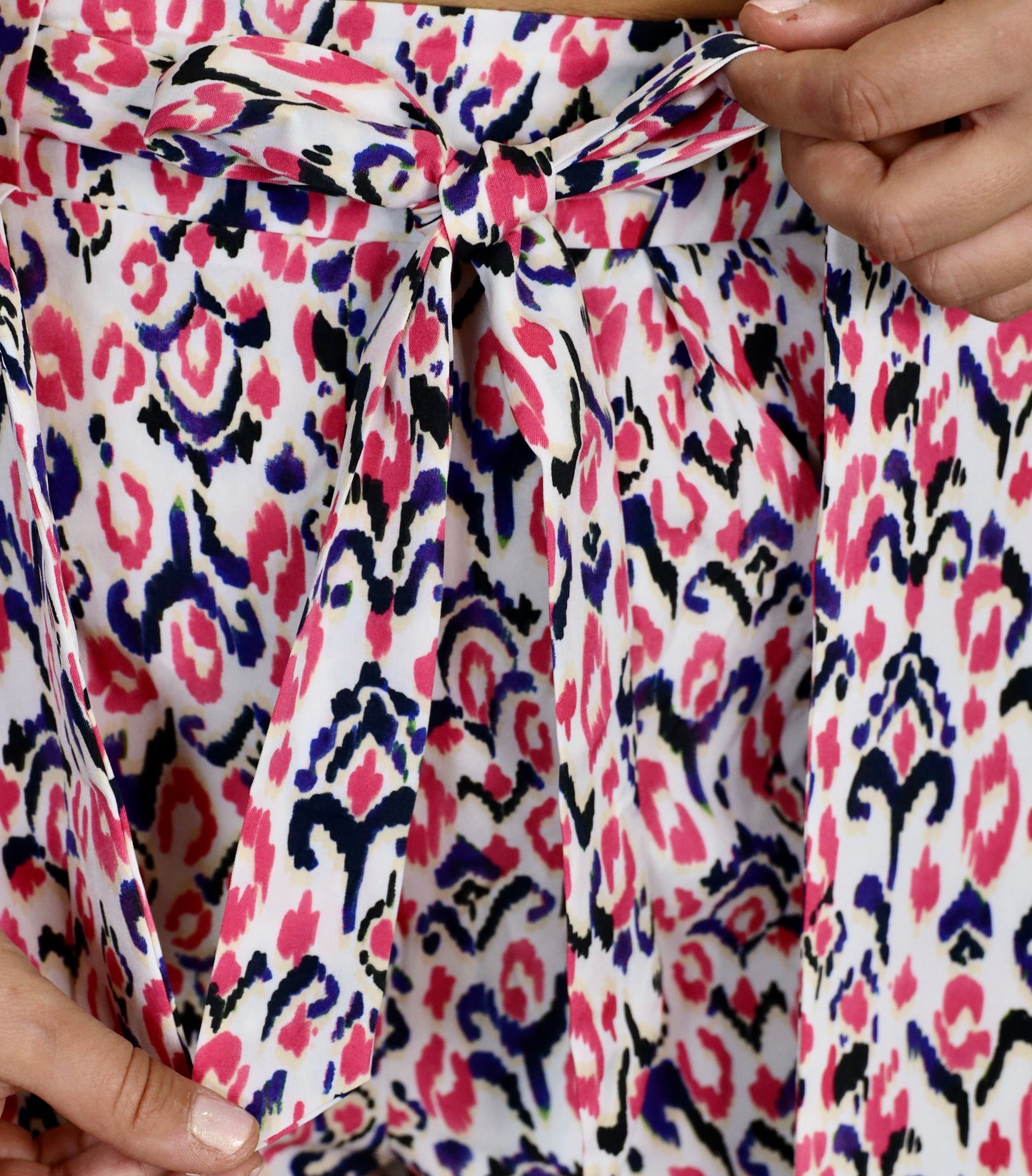 Pantalón Estampado Palazzo