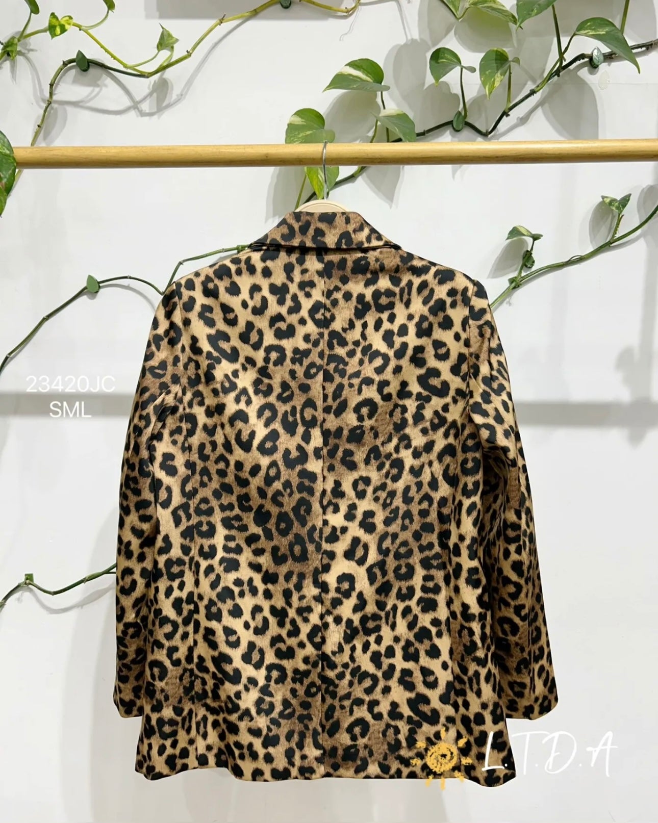 Blazer animal print